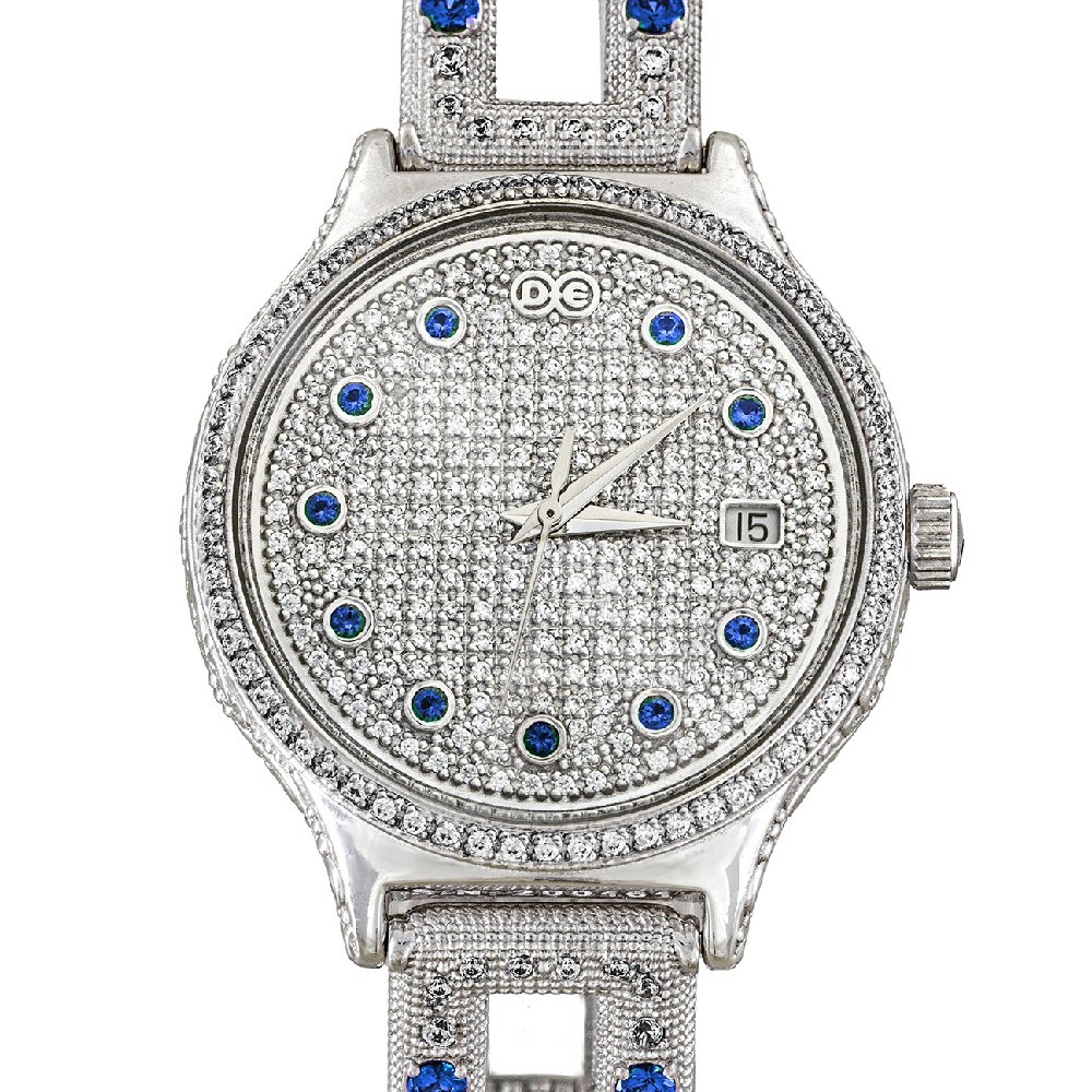 Sterling Silver Watch With Bracelet