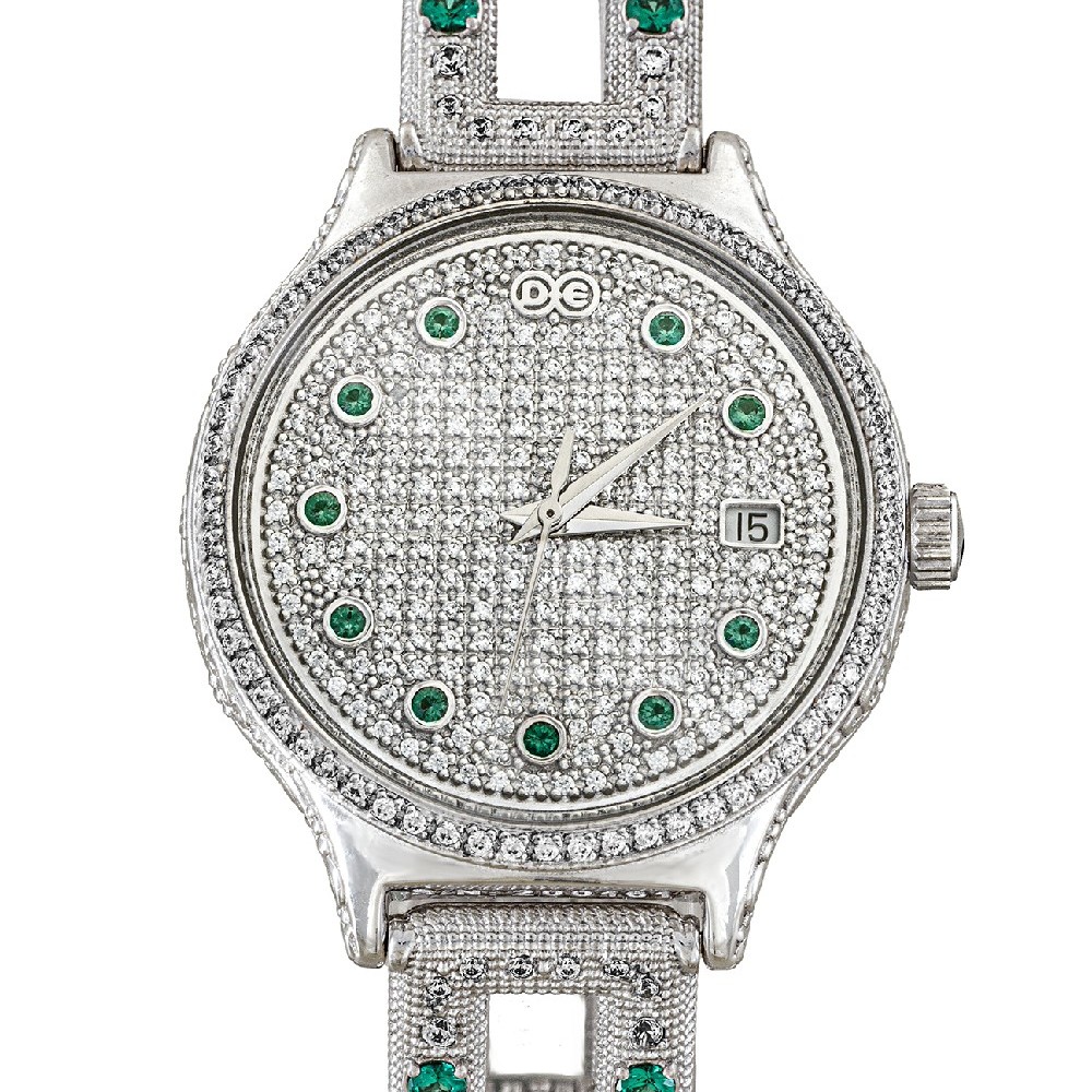 Sterling Silver Watch With Bracelet