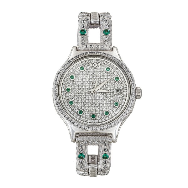 Sterling Silver Watch With Bracelet