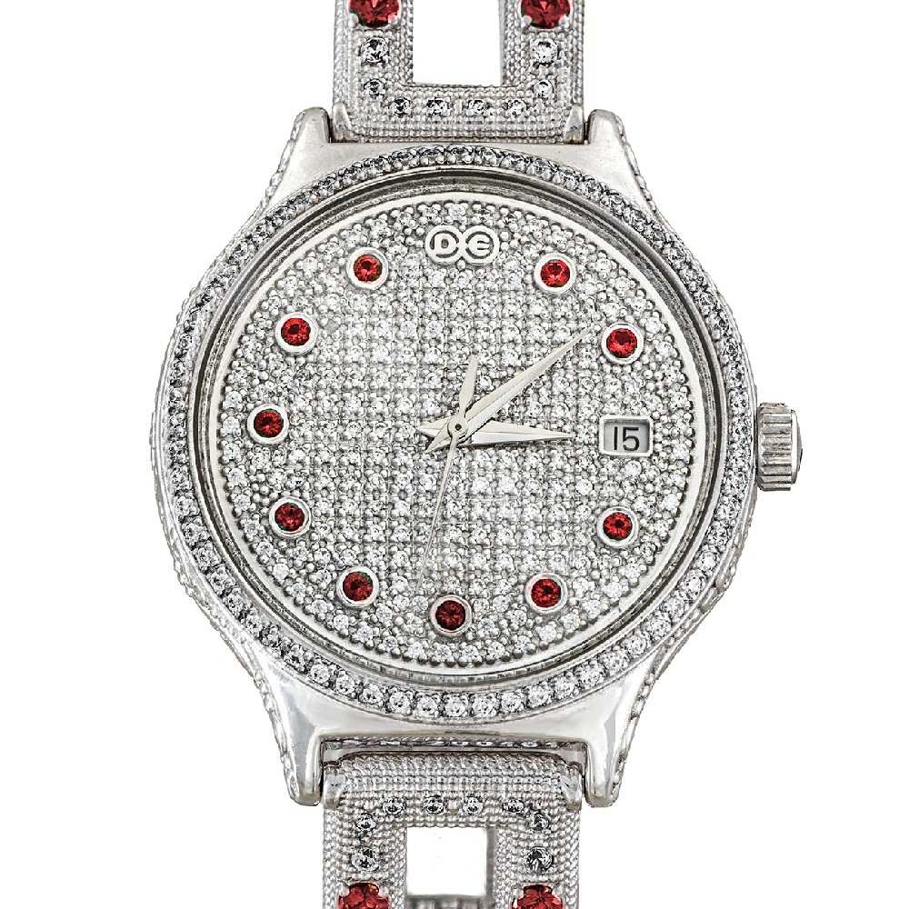 Sterling Silver Watch With Bracelet