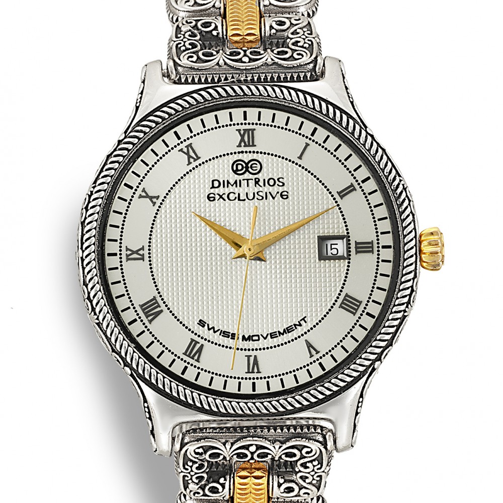 Sterling Silver Watch with Bracelet