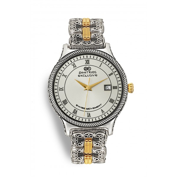 Sterling Silver Watch with Bracelet