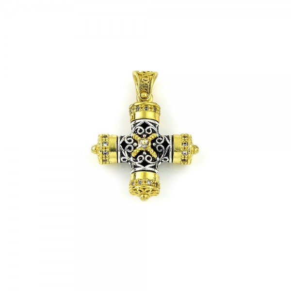 Sterling Silver Cross C18-5 without Chain