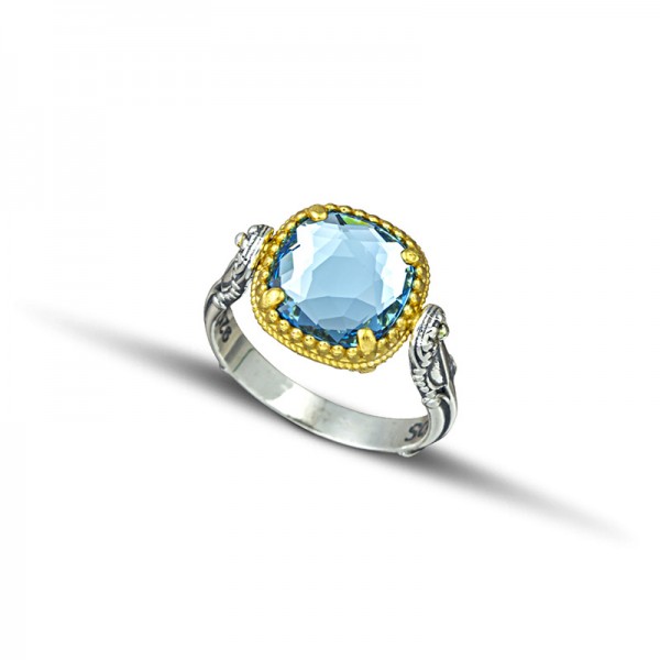 Reversible Sterling Silver Ring D116