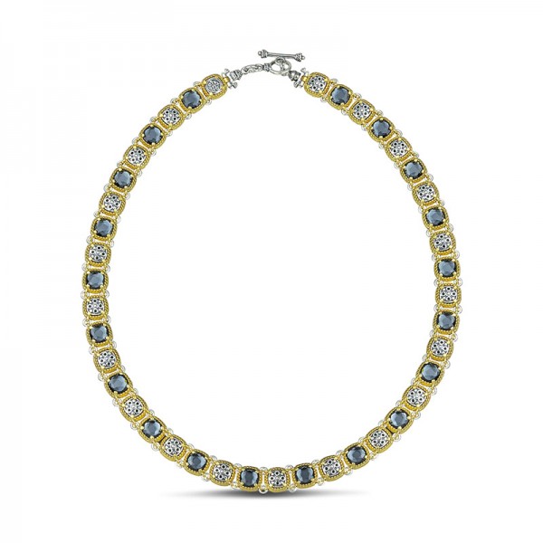  Reversible Sterling Silver Necklace K116-2