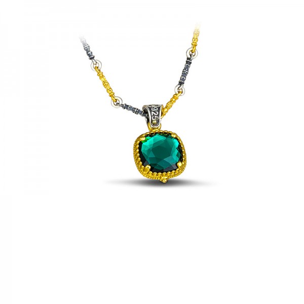 Reversible Sterling Silver Pendant M116