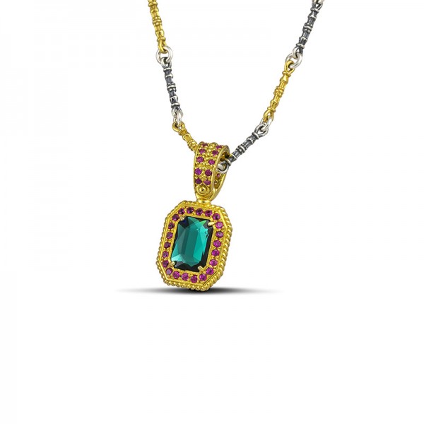 Sterling Silver Pendant M132-1Without Chain Sterling Silver Pendant M132-1Without Chain