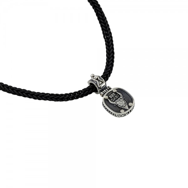 Pendant with Semi-Precious Stone Lapis Lazouli M139