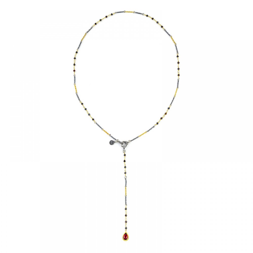 Pendant 925 with swarovski stones M135-8