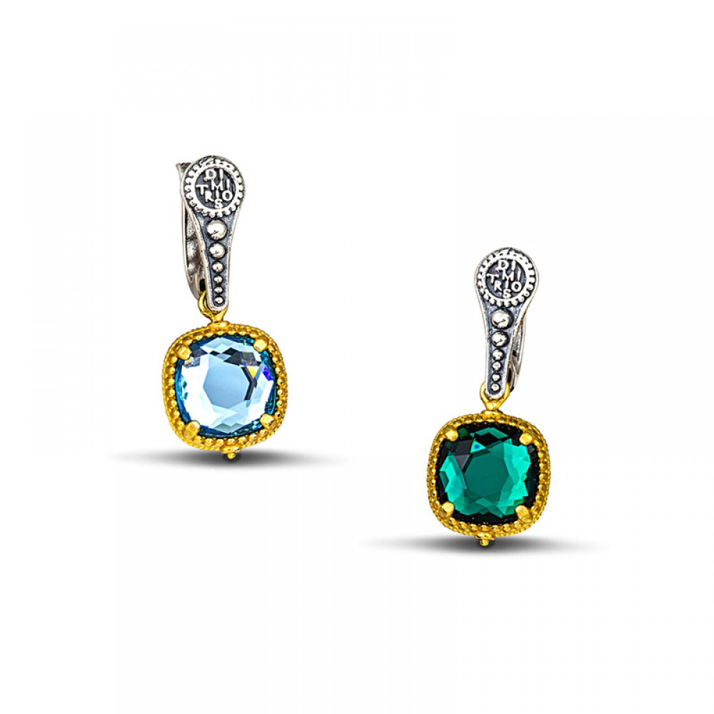 Reversible earrings with S116