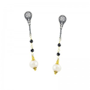 Earrings with Mother of Pearl S135-4