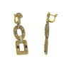 Sterling Silver Earrings with Semi-Precious Stones  S140