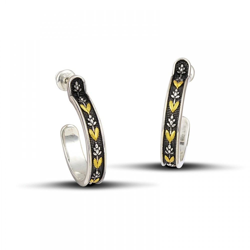 Sterling Silver Earrings S126-1