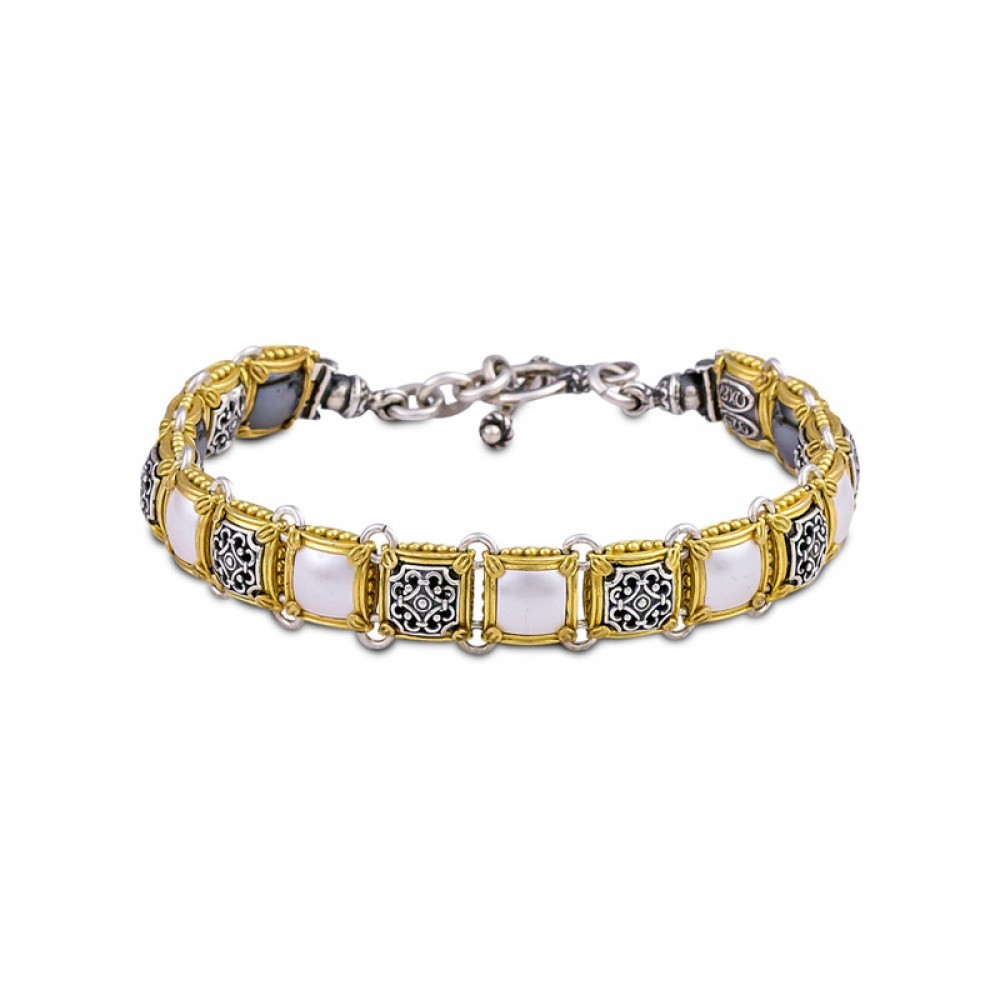 Reversible Bracelet with Swarovski Stones B089