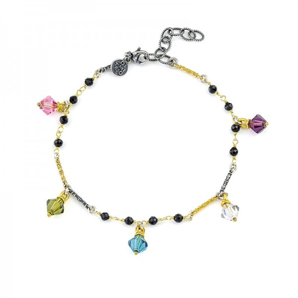 Bracelet with Swarovski Crystals B135-14