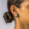 Earrings with Zircon Stones S250