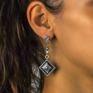 Earrings with Swarovski Crystals S138