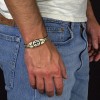Locket Bracelet with Leather B70