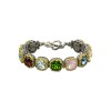 Bracelet with Multicolour Swarovski Crystals B290