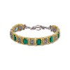 Reversible Bracelet with Swarovski Crystals B92-1