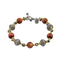 Bracelet with Μineral Stones B120-4