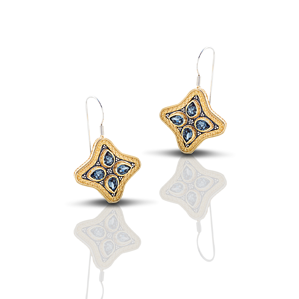 Earrings with Swarovski Crystals S214
