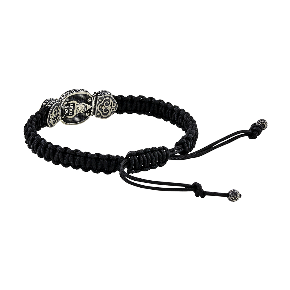 Sterling Silver Bracelet with Semi-Precious Stones B139-1