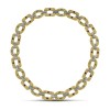 Sterling Silver Necklace  with Semi-Precious Stones K140